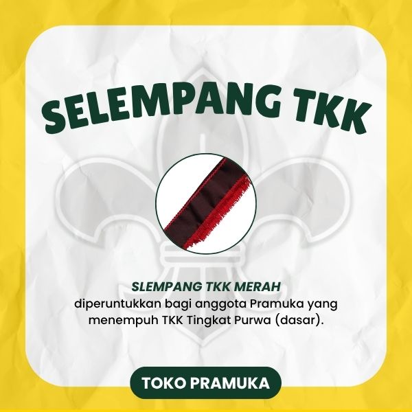 Selempang TKK Merah