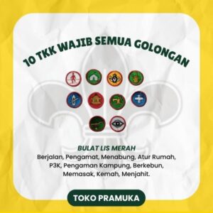 10 TKK Wajib Semua Golongan - Bulat Lis Merah