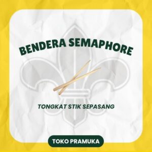 Bendera Semaphore - Stik Sepasang
