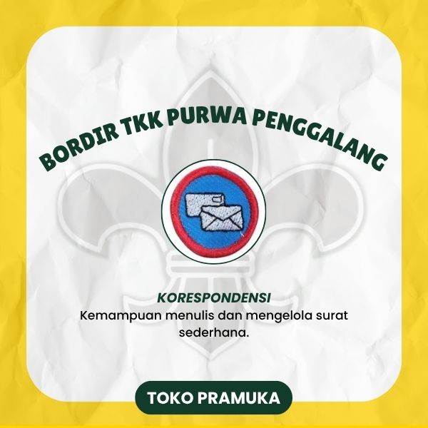 Bordir TKK Purwa Penggalang - Korespondensi