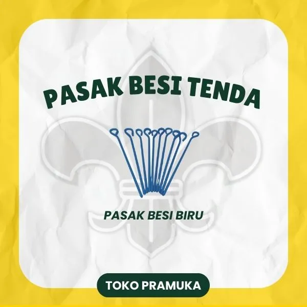 Pasak Besi Tenda - Biru