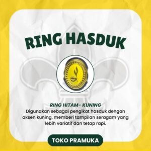 Ring Hasduk - Hitam - Kuning