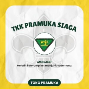 TKK Pramuka Siaga - Menjahit