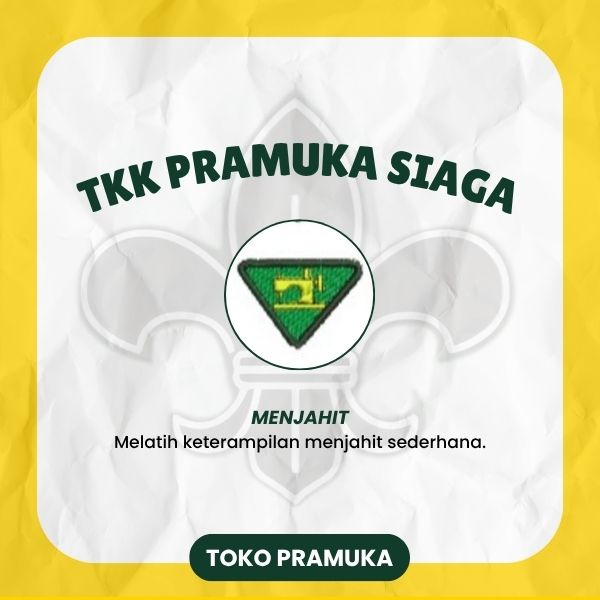 TKK Pramuka Siaga - Menjahit