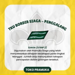 TKU Bordir Siaga-Penggalang - Manggar Strip 2