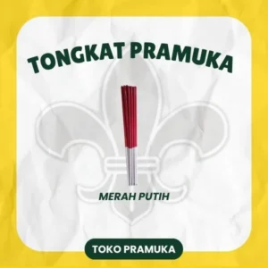Tongkat Pramuka - Merah Putih